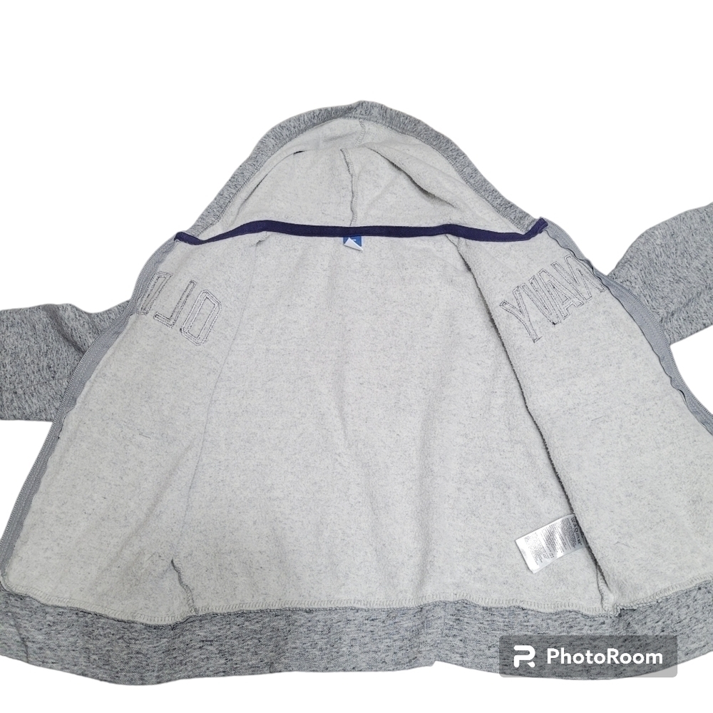 Old Navy Kids 2 Piece Grey Full Zip Hooded Jacket And Joggers Set Size S/M - Picture 2 of 13